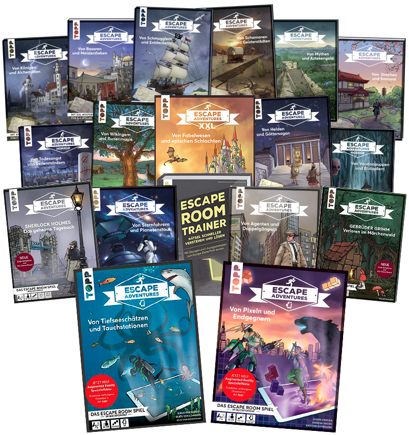 Escape Room Buch Abenteuer für Zuhause